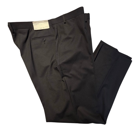 NEW Geoffrey Beene Tompkins Mens Black Tompkins Suit 2 Piece Garment 50 Reg 45W - Picture 6 of 16